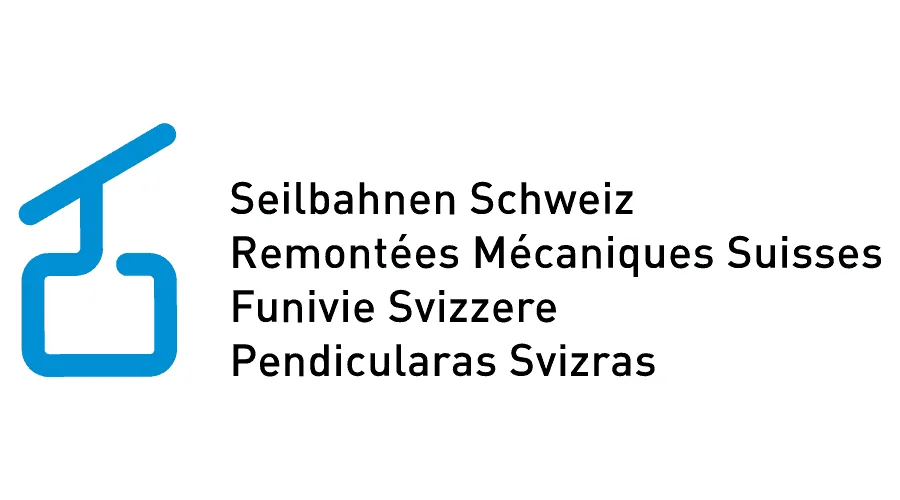 Seilbahnen schweiz vector logo